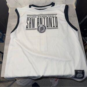 San Antonio Spurs   Victor wembanyama   Basketball Tank Top - White